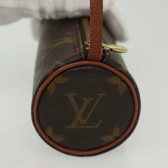 LOUIS VUITTON Monogram Papillon Pouch LV Auth sw1366 - Picture 6 of 16